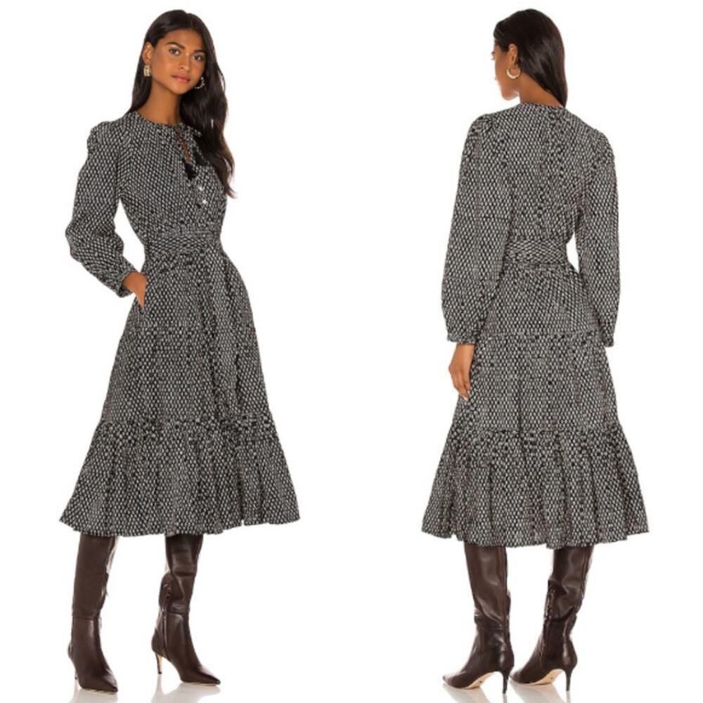 Cleobella Emmeline Ankle Dress‎ Size Medium Spring Summer Casual Resort Vacation